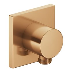 Keuco Schlauchanschluss IXMO bronze gebürstet, Rosette eckig