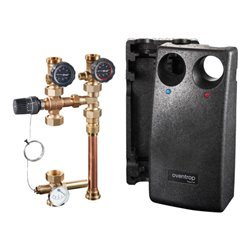 Oventrop Anbindesystem Regumat RTA-180 DN 25, Wilo-Yonos PARA RS 25/6