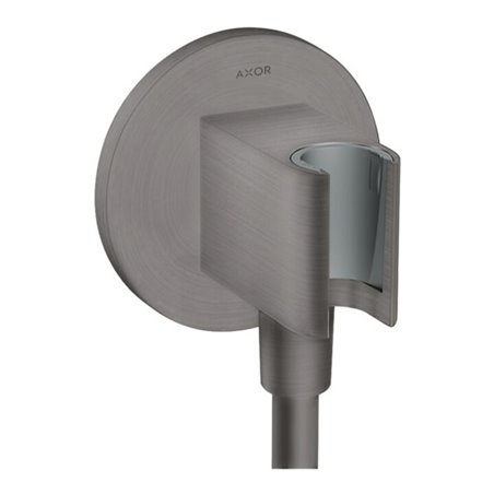 hansgrohe Portereinheit Axor Fixfit rd, m RV, int Haltefunkt., brush. bla vc