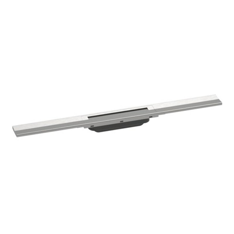 hansgrohe RainDrain Flex Duschrinne 700mm, ES optic, Fertigset, kürzbar
