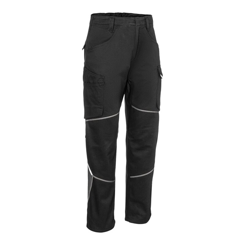 Kübler Damenhose ICONIQ schwarz/anthrazit Form 2540