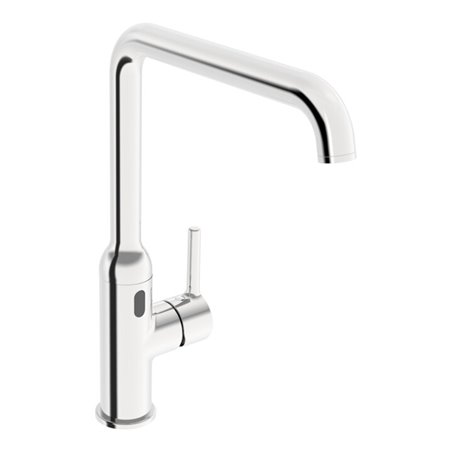 Hansa Spültisch-Einhebelmischer HANSAVANTIS Style Hybrid Hyb./Netzteil/Bluet., Ausl. 255mm, ch