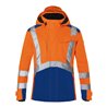 Kübler Hardshelljacke REFLECTIQ PSA 2 warnorange/kbl.blau Form 1327