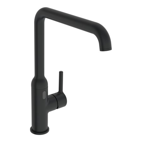 Hansa Spültisch-Einhebelmischer HANSAVANTIS Style Hybrid Hyb./Netzteil/Bluet., A 255mm, matt-sw