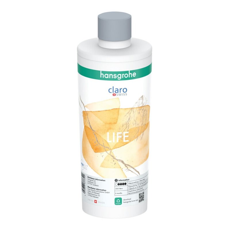 hansgrohe Mineralisierung Filterkapazität 300 l, mit Filter Life