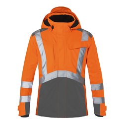 Kübler Hardshelljacke REFLECTIQ PSA 2 warnorange/anthrazit Form 1327