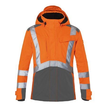 Kübler Hardshelljacke REFLECTIQ PSA 2 warnorange/anthrazit Form 1327