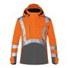 Kübler Hardshelljacke REFLECTIQ PSA 2 warnorange/anthrazit Form 1327