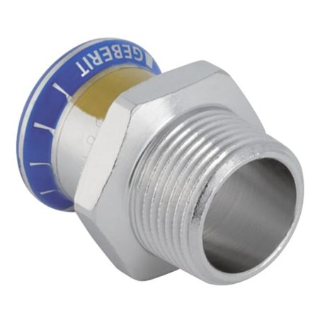 Geberit Gas-Übergang Mapress d 28mmxR 1, AG, f Nat u Fl.-Gas, ES