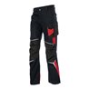 Kübler Hose BODYFORCE PRO PSA 2 schwarz/mittelrot Form 2125
