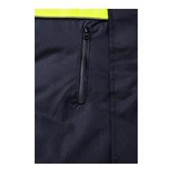 Planam Cosmic Jacke Winter marine/gelb