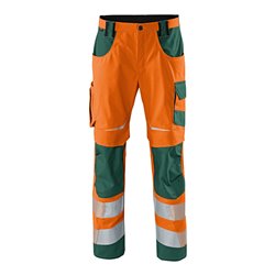 Kübler Hose REFLECTIQ PSA 2 warnorange/moosgrün Form 2207