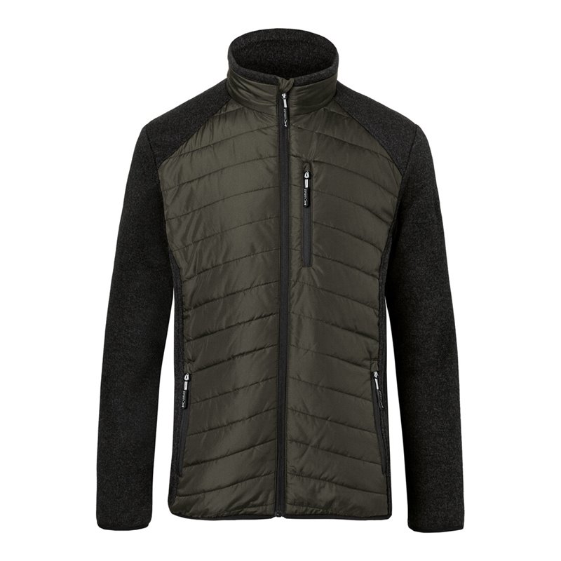 Kübler Hybridjacke oliv/dunkelgrau Form 1342