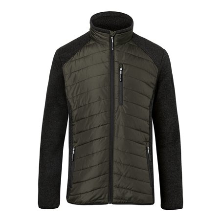 Kübler Hybridjacke oliv/dunkelgrau Form 1342