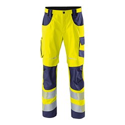 Kübler Hose REFLECTIQ PSA 2 warngelb/dunkelblau Form 2207