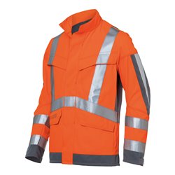 Kübler Jacke PROTECTIQ HIGH VIS ARC2 PSA 3 warnorange/anthrazit Form 1394
