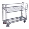 VARIOfit Etagenwagen mit 2 Drahtgitterböden verzinkt 2