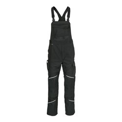 Kübler Latzhose ACTIVIQ cotton+ schwarz Form 3450