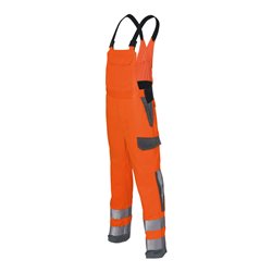 Kübler Latzhose PROTECTIQ HIGH VIS ARC1 PSA 3 warnorange/anthrazit Form 3393