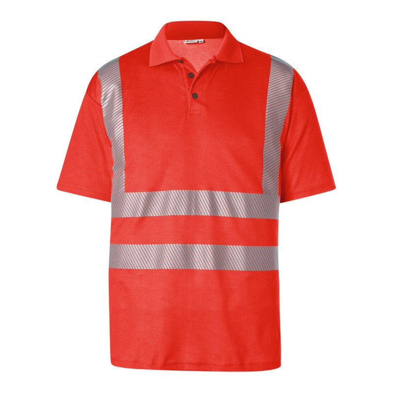 Kübler Polo REFLECTIQ PSA 2 warnrot Form 5042