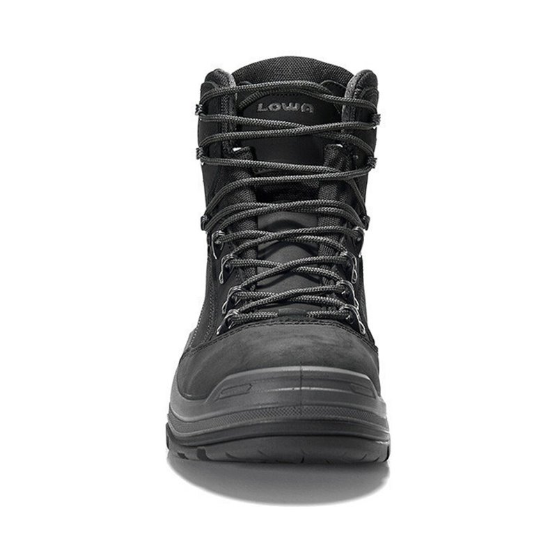 Sicherheitsstiefel Renegade Work GTX® grey MID schwarz/schwarz Leder/Text.