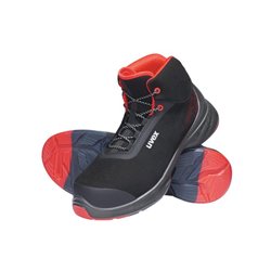 Uvex Sicherheitsstiefel S3 SRC uvex 1 G2 aus Mikrovelours, uvex xenova® Kunststoffkappe, Weite 11