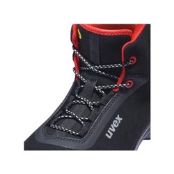 Uvex Sicherheitsstiefel S3 SRC uvex 1 G2 aus Mikrovelours, uvex xenova® Kunststoffkappe, Weite 11