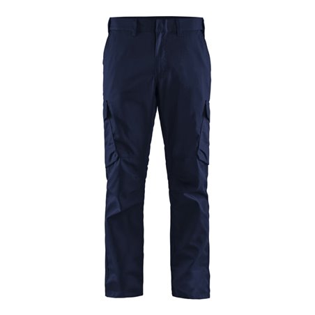 Blakläder Bundhose Industrie Stretch, marineblau / kornblau, Konfektionsgröße 48