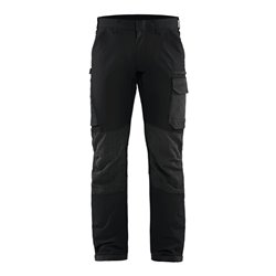 Blakläder Service Bundhose, schwarz / dunkelgrau, Konfektionsgröße 26