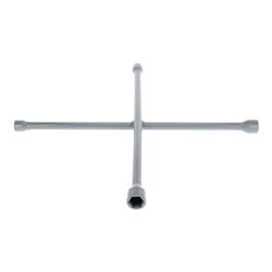 Gedore Kreuzsteckschlüssel, für LKW/Bus/Traktor, SW 19 x 24 x 22 x 27 mm, Radkreuzschlüssel, Reifenwechsel, Werkzeug, 28 CU