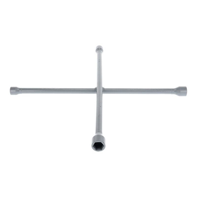 Gedore Kreuzsteckschlüssel, für LKW/Bus/Traktor, SW 19 x 24 x 22 x 27 mm, Radkreuzschlüssel, Reifenwechsel, Werkzeug, 28 CU