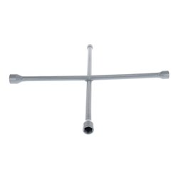 Gedore Kreuzsteckschlüssel, für LKW/Bus/Traktor, SW 19 x 24 x 22 x 27 mm, Radkreuzschlüssel, Reifenwechsel, Werkzeug, 28 CU