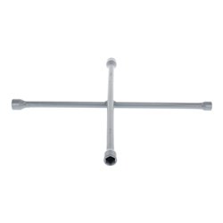 Gedore Kreuzsteckschlüssel, für LKW/Bus/Traktor, SW 19 x 24 x 22 x 27 mm, Radkreuzschlüssel, Reifenwechsel, Werkzeug, 28 CU