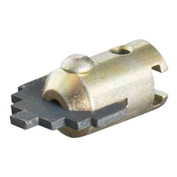 Roller Gezahnter Blattbohrer für Rohrreinigungsspiralen Ø 16/25 mm