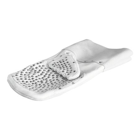 Roller Führungshandschuh, genagelt rechts - Rindleder, innenfläche mit Metallnieten