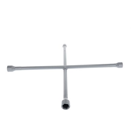 Gedore Kreuzsteckschlüssel, für LKW/Bus/Traktor, SW 24 x 27 x 30 x 32 mm, Radkreuzschlüssel, Reifenwechsel, Werkzeug, 28 LM