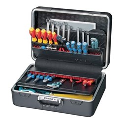 Parat Schalenkoffer X-ABS, 460x310x170mm, Doppel-Alu.-Rahmen,schwarz