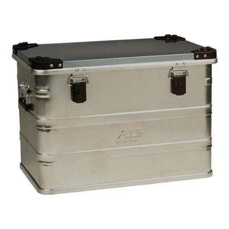 Alutec Aluminiumbox 76l 592x388x409mm m.Gummidichtung 5,3kg m.Stapelecken