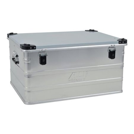Alutec Aluminiumbox 157l 782X585X412mm m.Gummidichtung 8,2kg m.Stapelecken