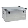 Alutec Aluminiumbox 157l 782X585X412mm m.Gummidichtung 8,2kg m.Stapelecken