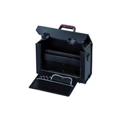 Parat Werkzeugtasche Rindleder, Bodenstahlblech, 415x165x275mm