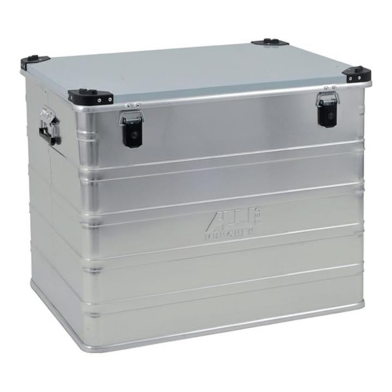 Alutec Aluminiumbox 240l 782x585x622mm m.Gummidichtung 10,0kg m.Stapelecken