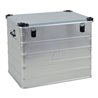 Alutec Aluminiumbox 240l 782x585x622mm m.Gummidichtung 10,0kg m.Stapelecken
