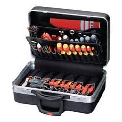 Parat Schalenkoffer X-ABS, 460x165x310mm mit Alu.-Rahmen, schwarz