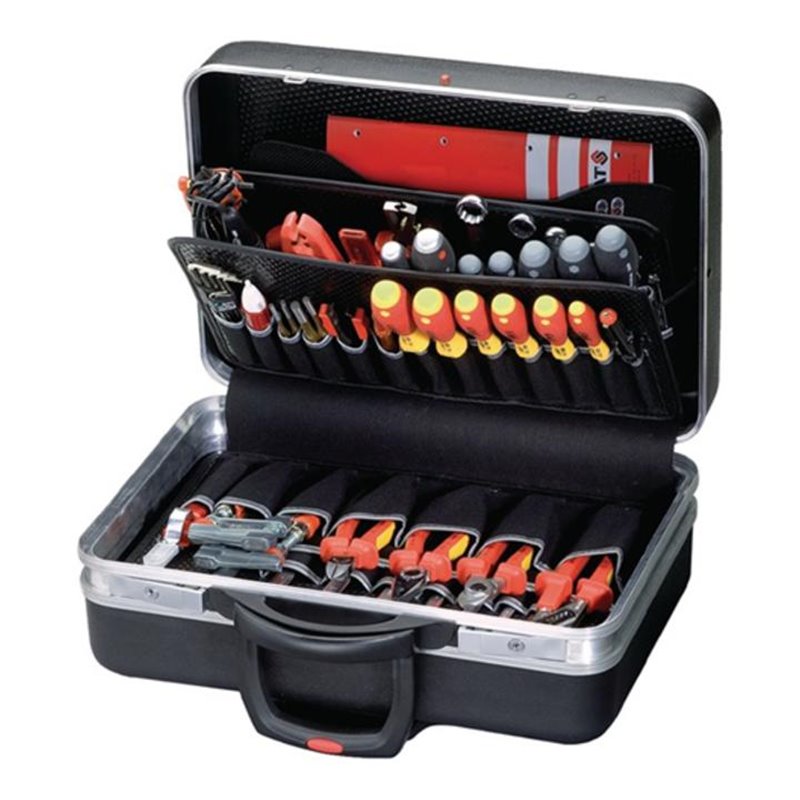 Parat Schalenkoffer X-ABS, 460x165x310mm mit Alu.-Rahmen, schwarz