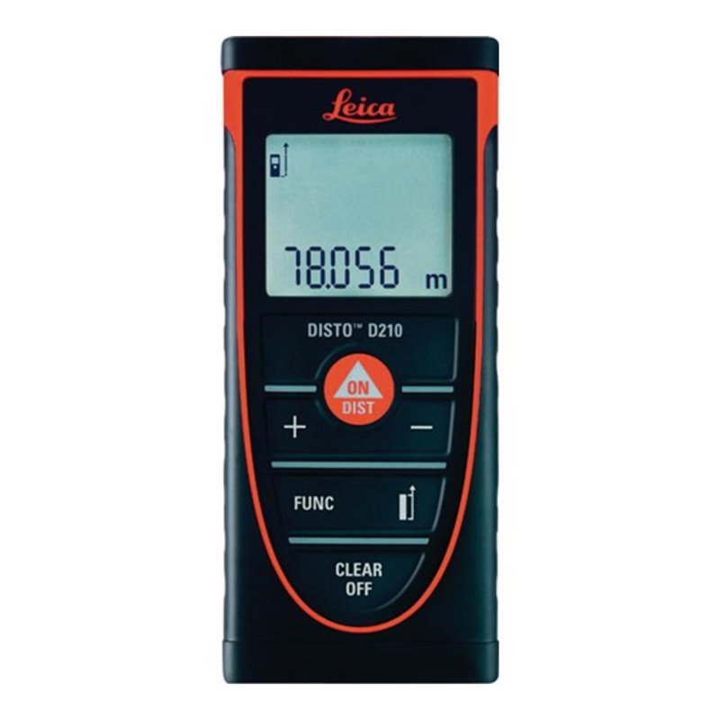 Disto Laser-Entfernungsmesser D210, Genauigkeit 1,0mm, Laserklasse 2, mit Batterien