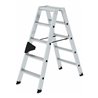 MUNK Aluminium-Stufenstehleiter beidseitig begehbar