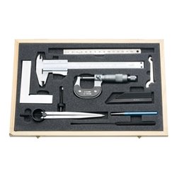 Messzeugsatz 8tlg. Messschieber 1/20 FORMAT