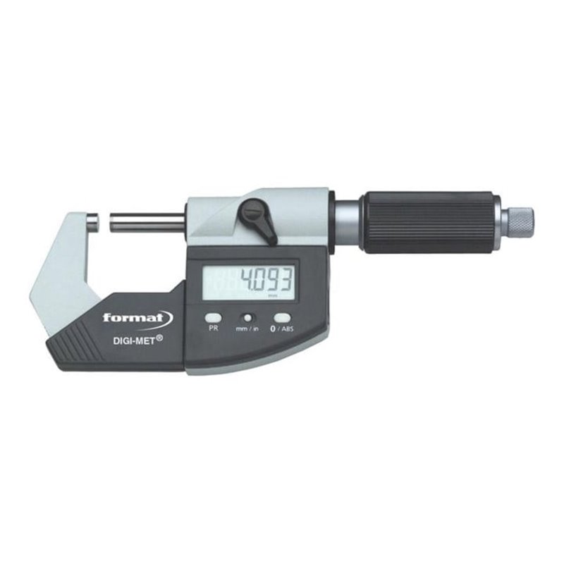 Bügelmessschr. DIGI-MET 0- 25mm FORMAT