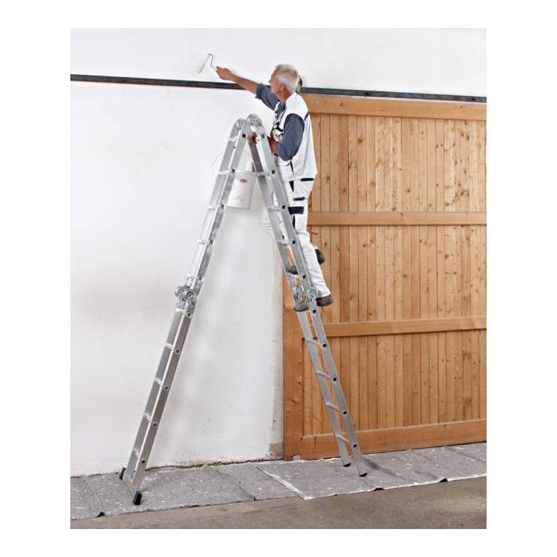 ZARGES Vielzweckleiter 4x3 Sprossen STRECKE